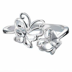 Y2K Inspired Sterling Silver Butterfly Ring 🦋 size 9